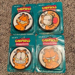 *NWT* Set Of 4 Garfield Coasters